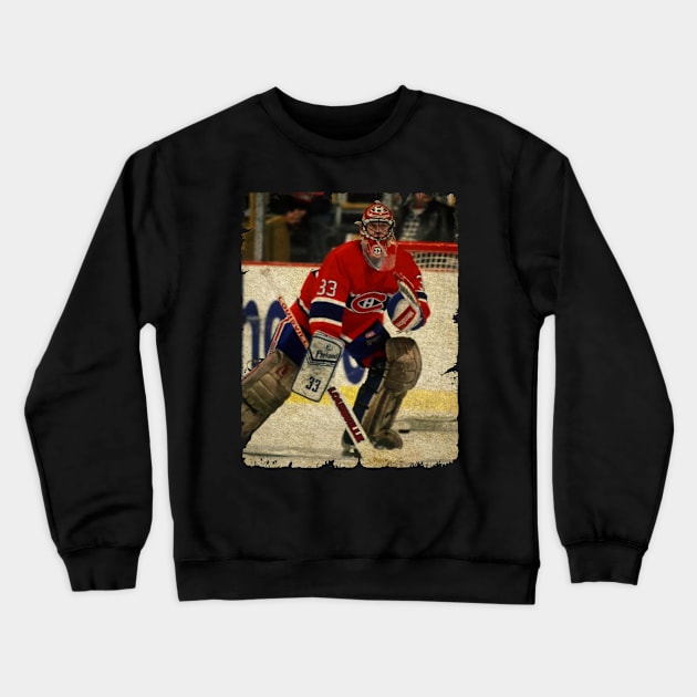 Patrick Roy - Montreal Canadiens, 1984 Crewneck Sweatshirt by Momogi Project